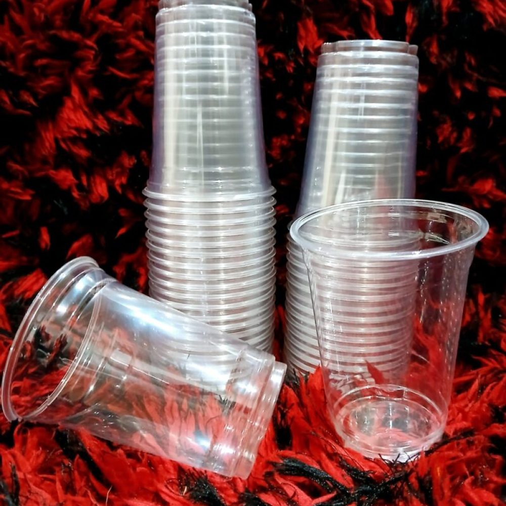 Pk 50 8Oz/245ml Plastic Drink Cups